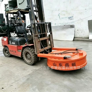 叉车电磁吸盘工业电磁铁 装载机工业电磁铁 废钢回收起重电磁吸盘