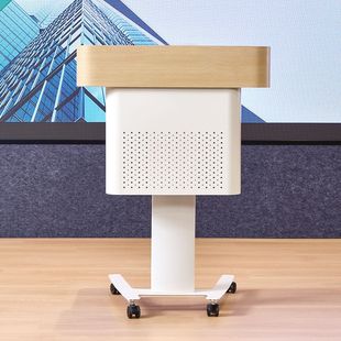 Movable Podium Conference Podium Host Podium Training Classroom Podium Table Lift Table Welcome Desk Reception Desk