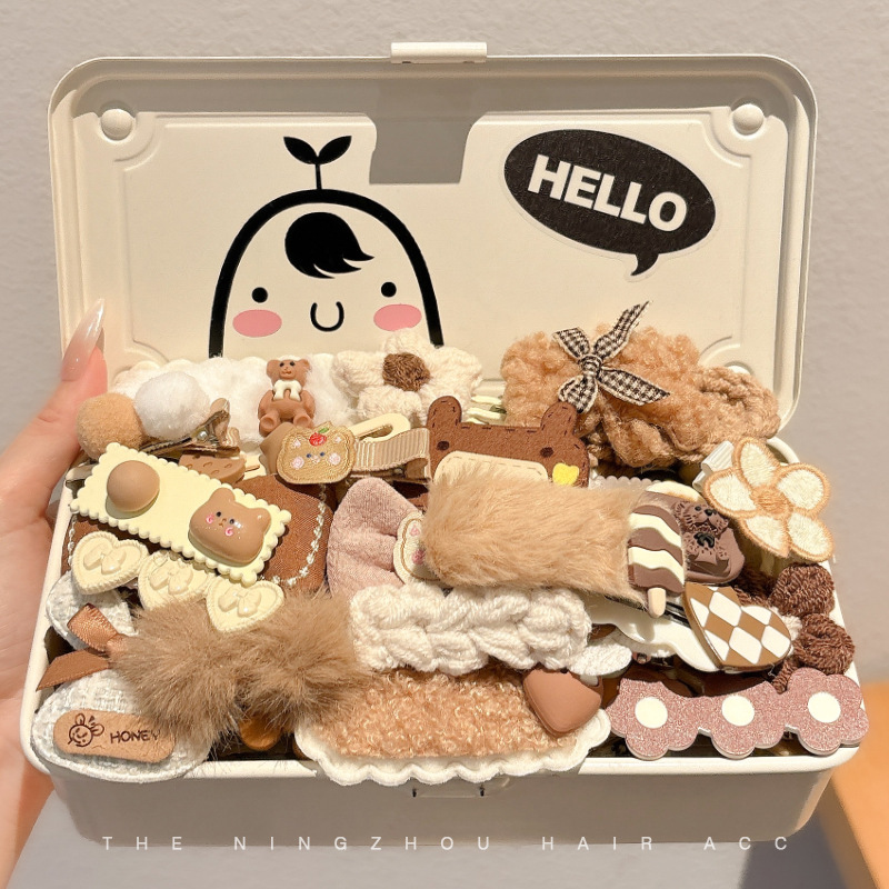 BB clip cabello leche curry clip de cabello de alta calidad 2025 nuevo cabello de cabello de estilo universal toque de cabello no daña el cabello dulce clip