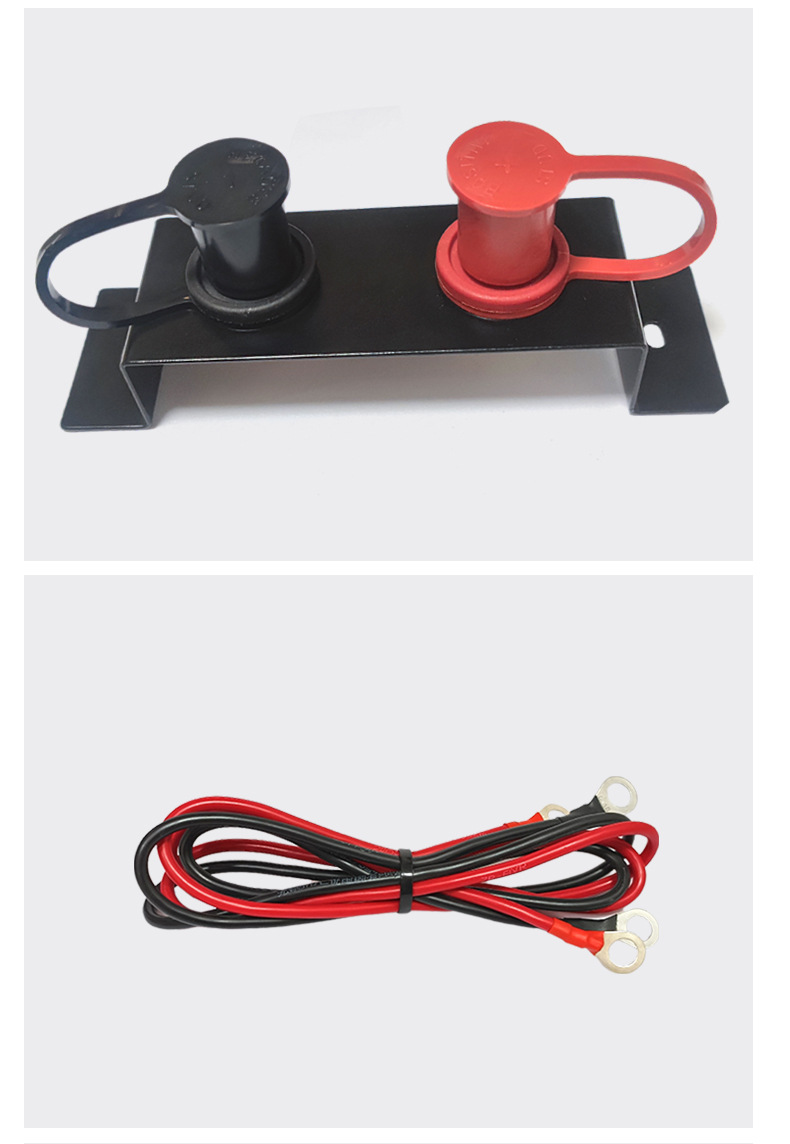 Car Power terminal repositioning vehicle battery jump column starter with bracket remote charging pile