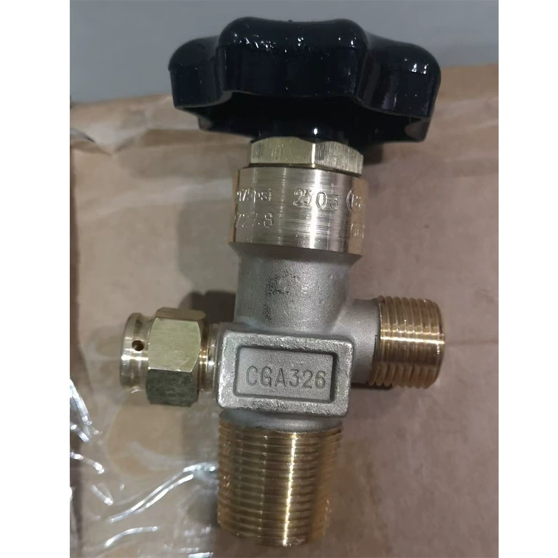 Клапан баллона с кислородом Клапан баллона с углекислым газом Клапан баллона с азотом Клапан с диоксидом азота CGA326