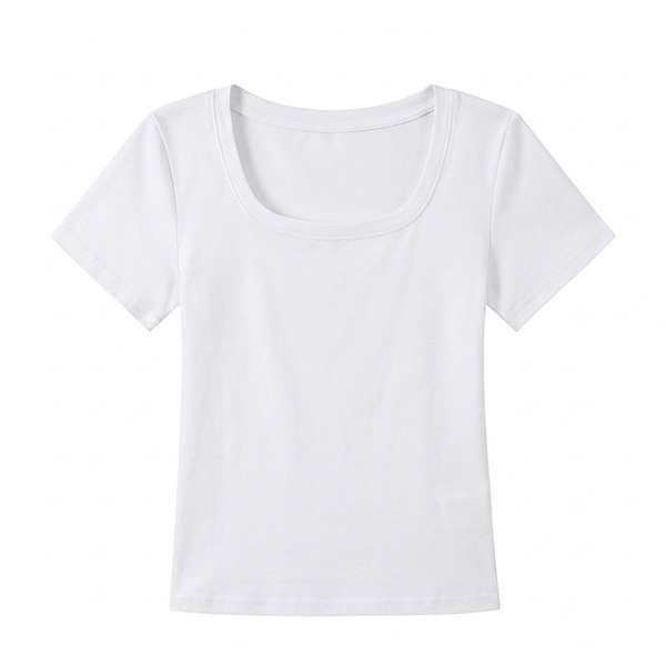 Short quality base body-friendly summer T-shirt