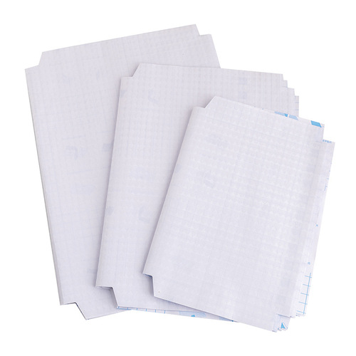 Creative stationery bag book cover self-adhesive book bag film primary school student bag book paper transparent frosted waterproof bag book cover integrated