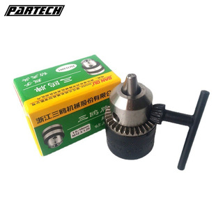 Wholesale drill chuck 10mm M12x1.25 wrench drill chuck quality assurance three gull genuine goods iron chuck