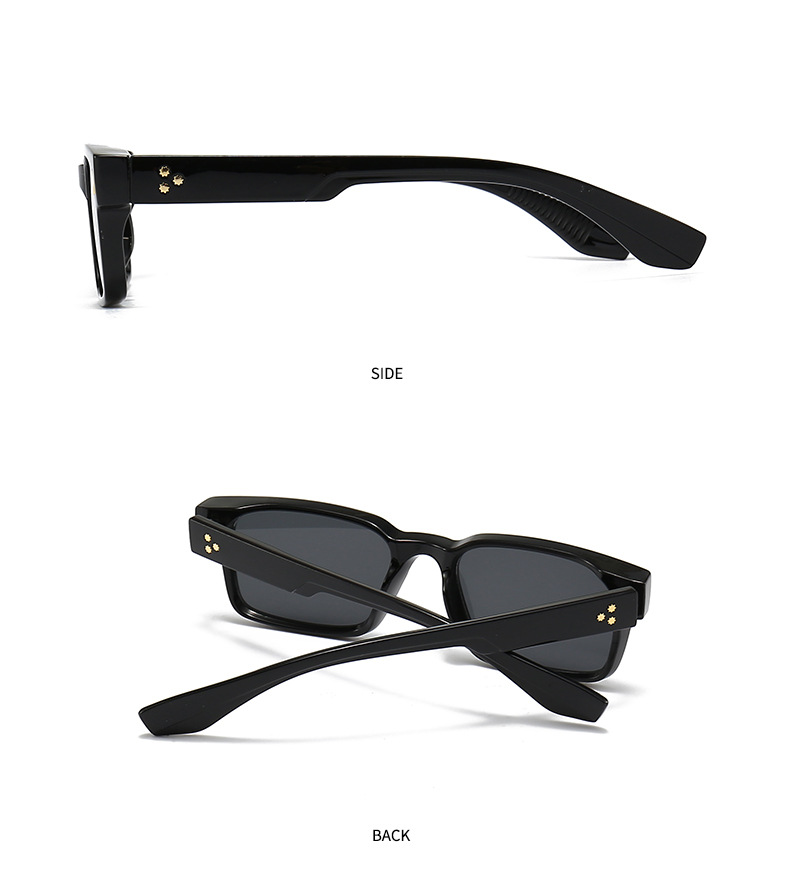 Women's Gender Casual, Simple Style Style Casual Simple Style Solid Color PC UV400 Protection Square Full Frame Women's Sunglasses
