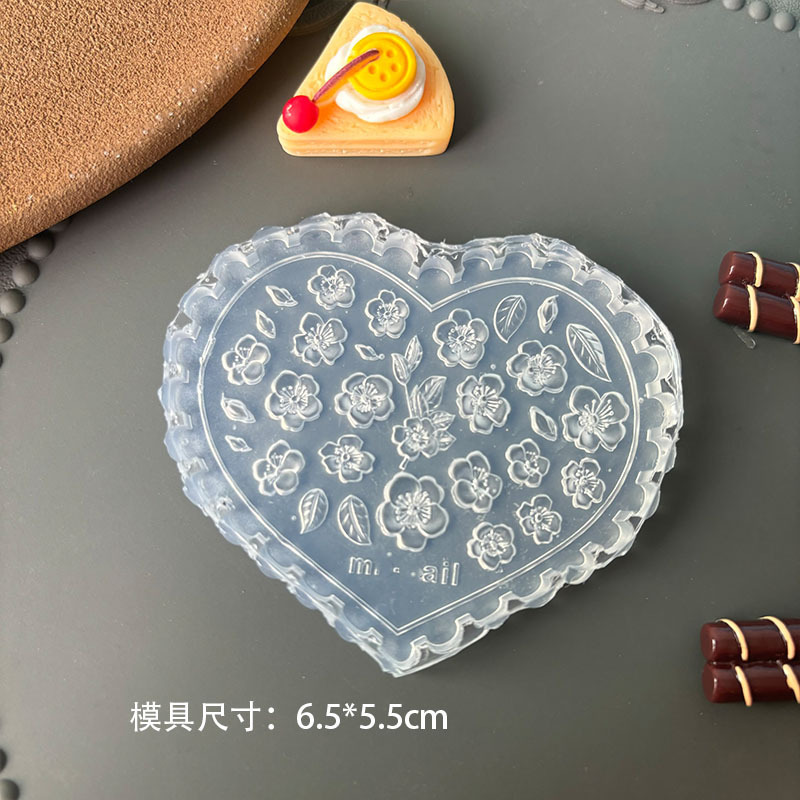 国境を越えて人気の高いネイルアート金型漫画動物ベアー蝶ネクタイ花束DIY立体浮き彫りネイルモデル|undefined