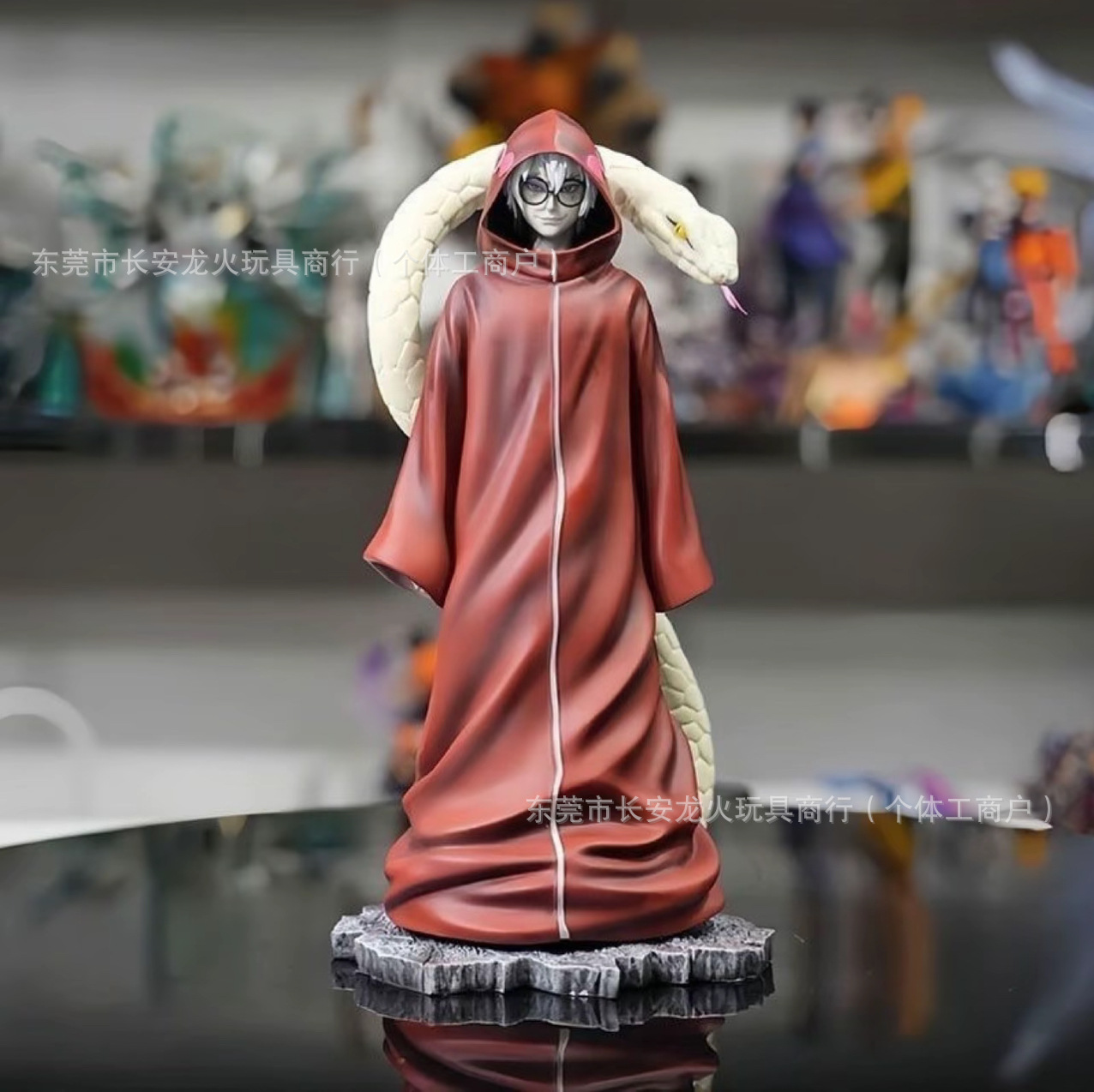 Naruto Jiraiya Figure, 28cm Tall, Pvc Toy Model, Collectible Display Piece