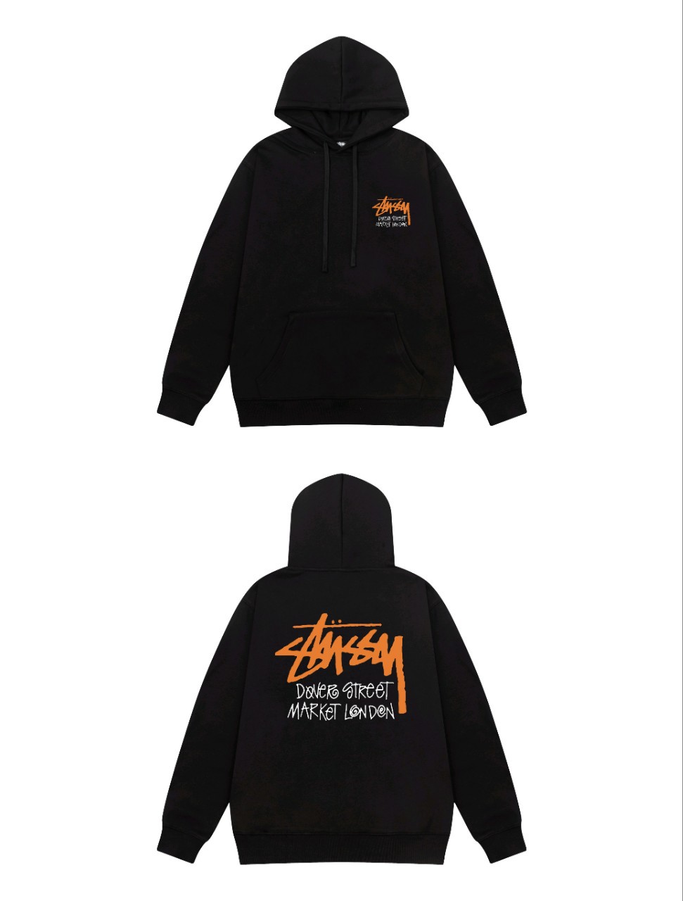 오렌지 로고 블랙