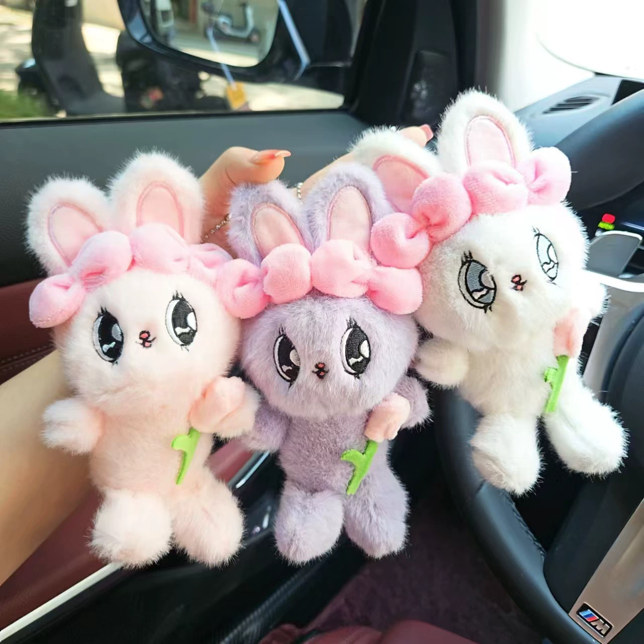 Интернет-красный милый кролик подвеска плюшевая игрушка кукла мультфильм сумка подвеска брелок кукла