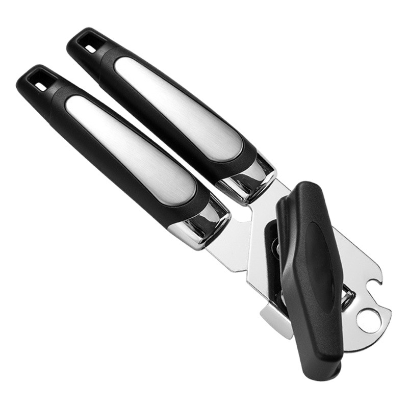 Abrelatas de acero inoxidable multifuncional Amazon manual potente puede cuchillo abridor de botellas abrelatas hogar herramienta