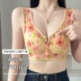蕾丝印花哺乳固定文胸