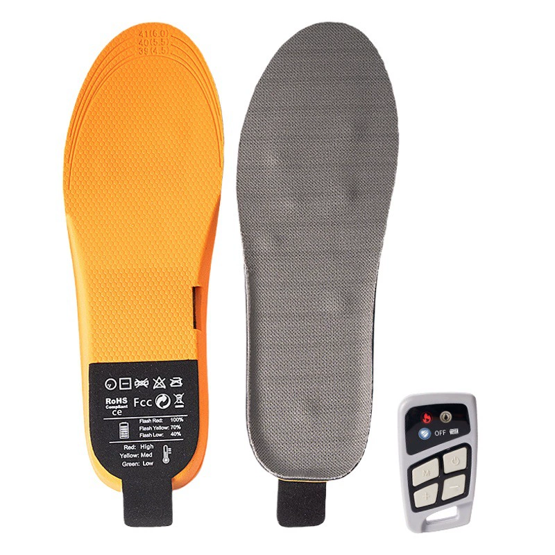 Трансграничная графеновая нагревательная стелька, перезаряжаемая для ходьбы, зимняя уличная теплая подушка для антибактериальной терапии для здоровья