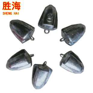 Turtle lead pendant with ring turtle gun accessories fishing lead pendant factory direct fishing gear supplies wholesale