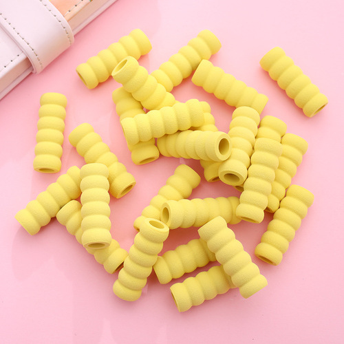 Macaron sponge pen holder sponge pen cover protects fingers anti-slip and anti-callous pencil cover