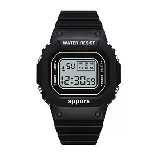 Electronic Watch for Middle School Students Waterproof Sports Alarm Clock Watch Kakashi Style Fashion Foreign Trade Popular Electronic Watch