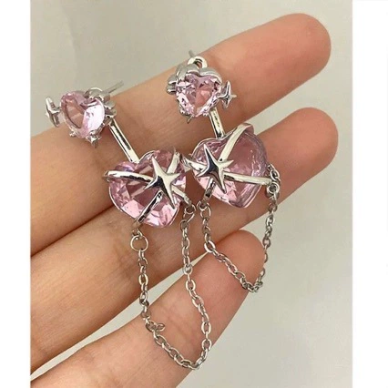 Брендовые серьги, 2 карата, стиль легкой роскоши