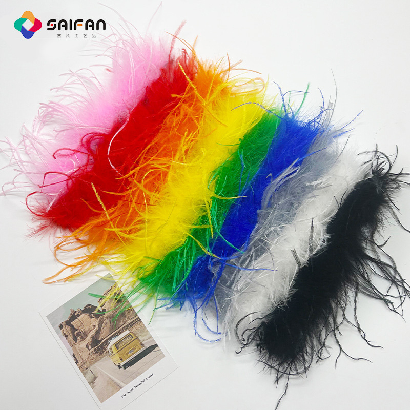 Cross-Border New Colorful Feather Slap Bracelet, Colorful Wristband, Personalized Fashion Plush Wristband Bracelet