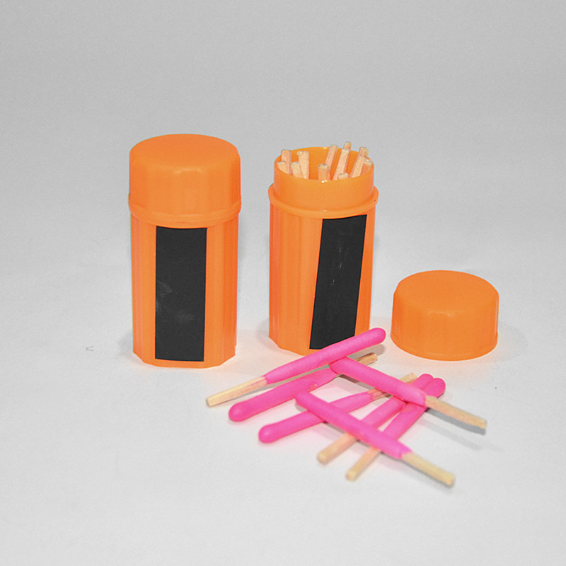 Outdoor Matches, Windproof Matches, Outdoor First Aid Survival Match Box, Emergency Fire Equipment, 20 Pieces/Bucket