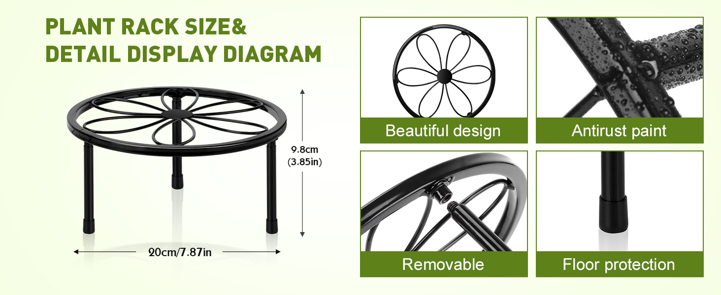metal plant stand