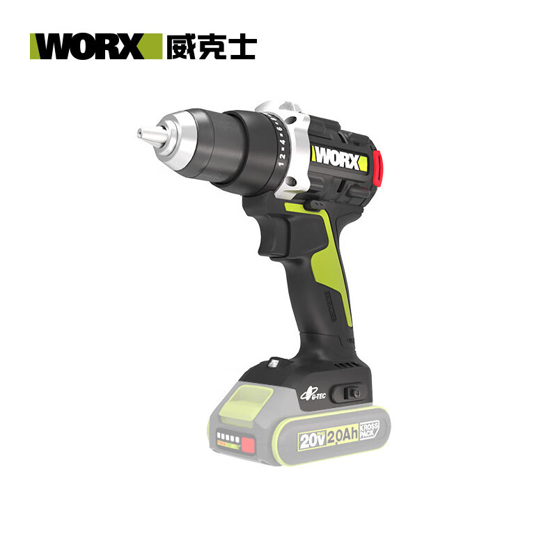 WEX WORX WU193.9 taladro de mano sin escobillas (metal desnudo) taladro de pistola de batería de litio perforar la pared eléctrica