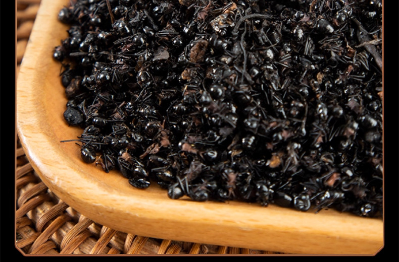 Dried Black Ant Whole Insects Hei Ma Yi for Traditional Herbal Wine Infusion 50g Bag details