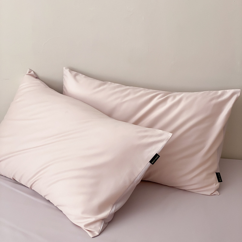 100S algodón largo almohada de algodón un par de paquetes de almohada casera de color sólido nuevo algodón de alta calidad almohada de sensación