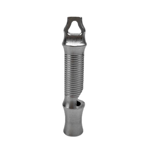 Stainless steel whistle outdoor camping survival supplies pet training whistle high frequency non-nuclear blast whistle wholesale