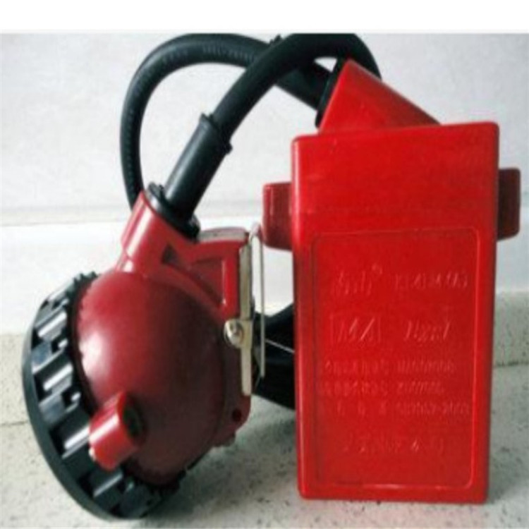 Lámpara de minería recargable para minería de carbón Longmei Lámpara de tapa minera sin mantenimiento