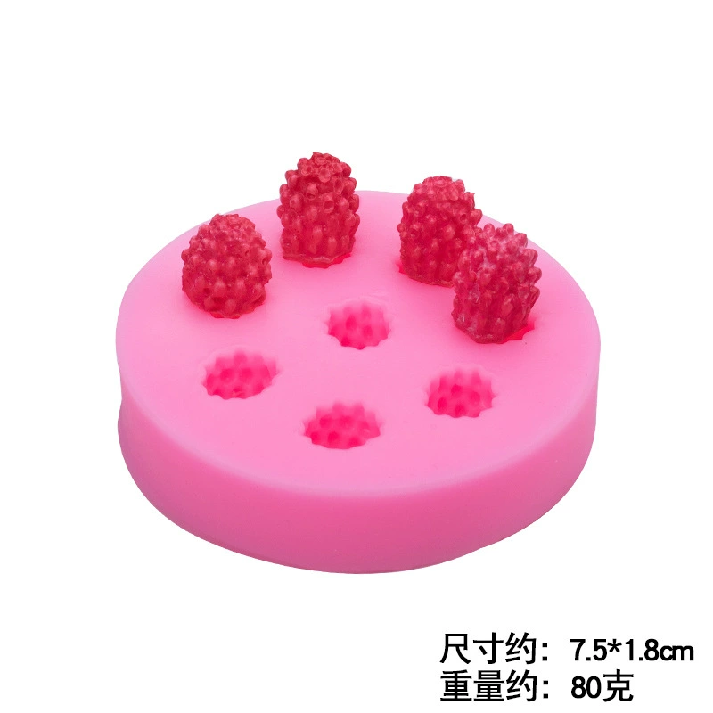 Blueberry berry berry beef shape silicone fondant model creative baking fondant cake mold chocolate mold