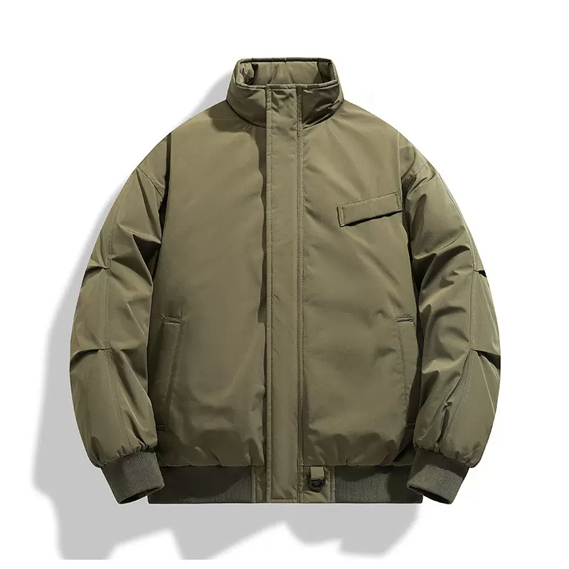 2025年冬季新款棉衣男款秋冬户外保暖面包服时尚百搭休闲外套