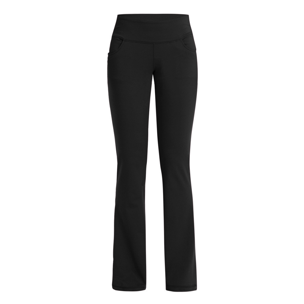 High-Waisted Flare Wide Leg Yoga Pants Plus Size Casual Spring/Summer Women's Clothing_voghion.com