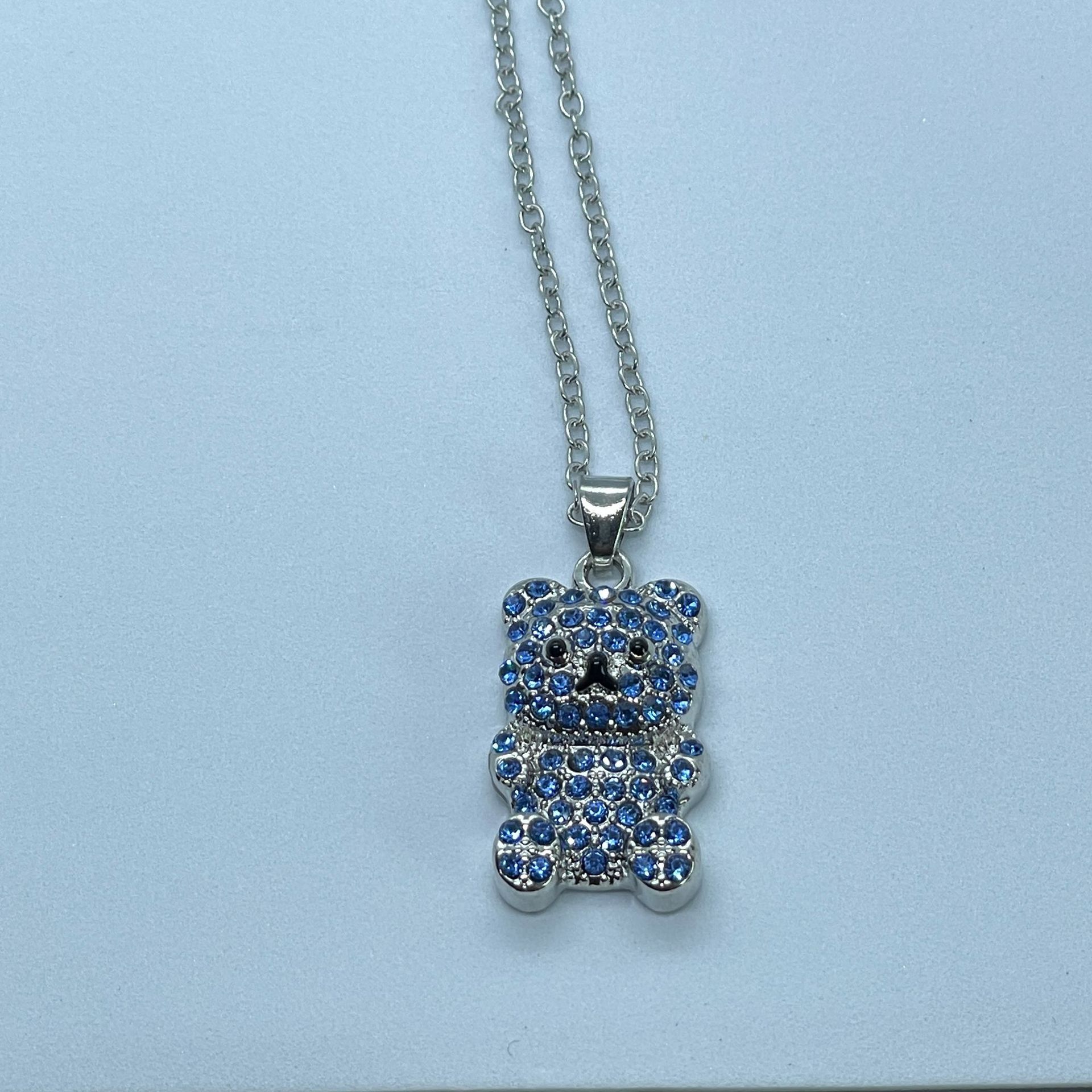 Heißer Verkauf Cartoon Nette Eisbär Anhänger Halskette, Modische Und Vielseitig frauen Tier Schmuck Zubehör Geschenk_voghion.com