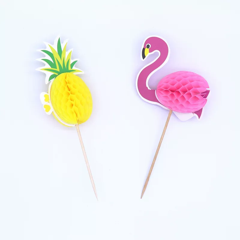 Creative honeycomb ball pineapple fruit visa fire bird dental visa, baking instead craft cake decoration account