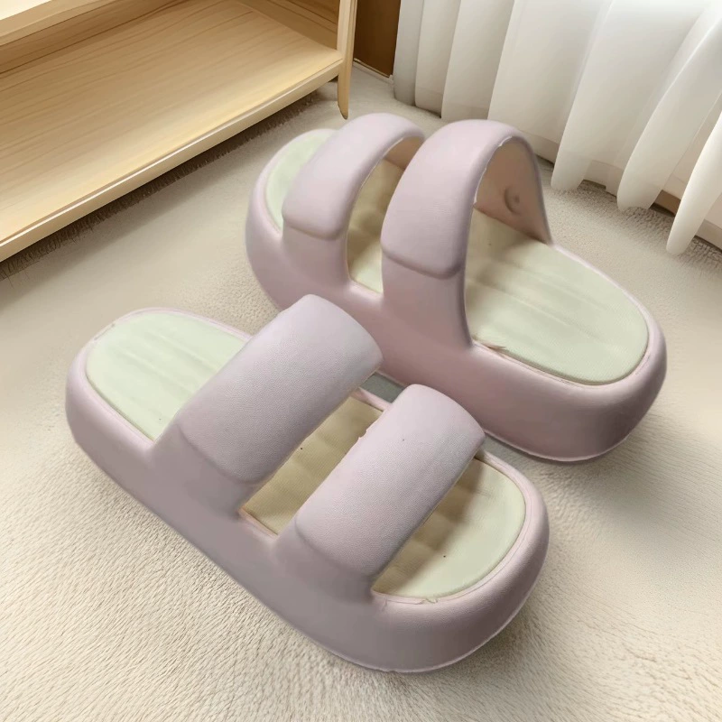 Summer high comfortable slippers platform, Korean style