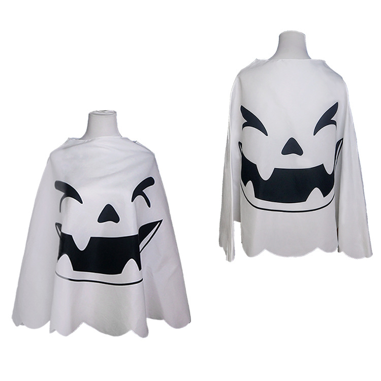 Capa de calabaza de Halloween fiesta europea y americana fantasma femenino bruja cosplay disfraz para adultos con sombrero capa