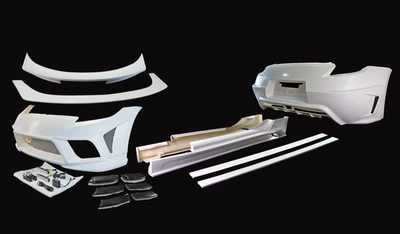 Nissan Devil Z34 370Z Car: Big Surrounded - set-complete-set-of-resin-front-and-rear-sides
