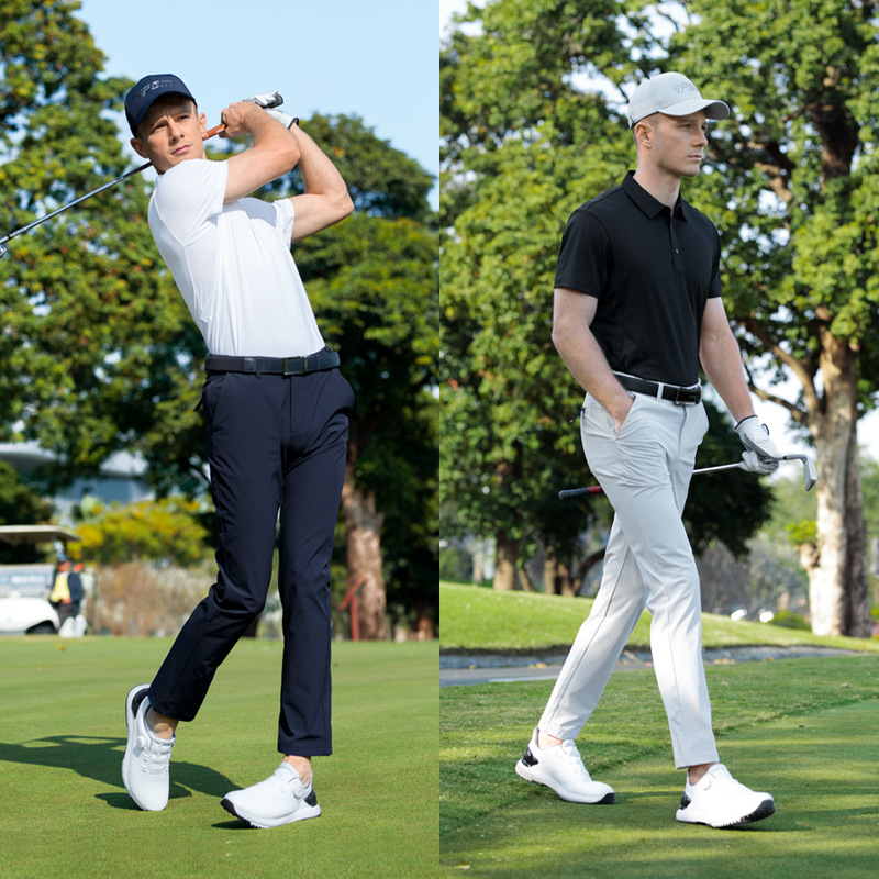 Áo polo golf nam tay ngắn thấm hút nhanh khô kháng khuẩn — YF777 phấn hoa anh đào tay ngắn [cổ áo liền mạch/lỗ thoáng khí bên hông/cảm giác mát khi chạm vào da], YF777 trắng tay ngắn [cổ áo liền mạch/lỗ thoáng khí bên hông/cảm giác mát khi chạm vào da], YF777 tay ngắn màu đen [cổ áo liền mạch/lỗ thoáng khí bên hông/cảm giác mát khi chạm vào da]