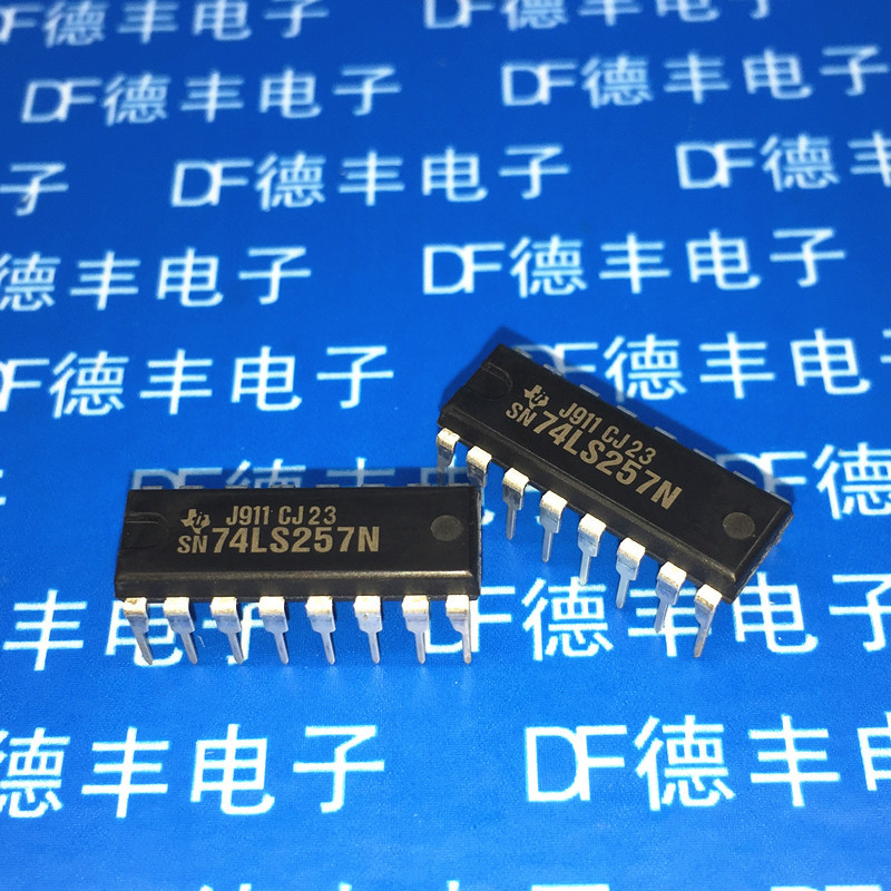 【Spot】SN74LS257NTI SN74LS257N DIP-16 Brand new original authentic