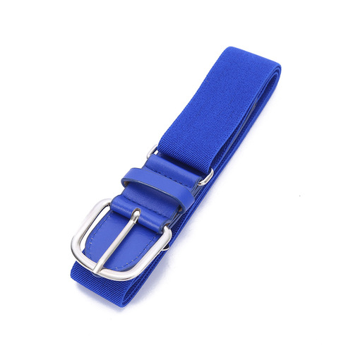 Youth Elastic Baseball Belt Elastic Softball Elastic Belt Fashion Decorative Alloy Belt Wholesale