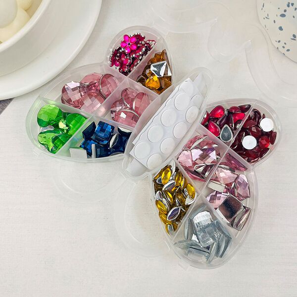 Children's diamond acrylic hair accessory handmade