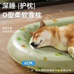 ペット用アイスベッド、犬用クールマット、大小猫用ベッド、犬小屋、猫用睡眠用アイスパッド、猫用ベッド、通気性のあるアイスベッド