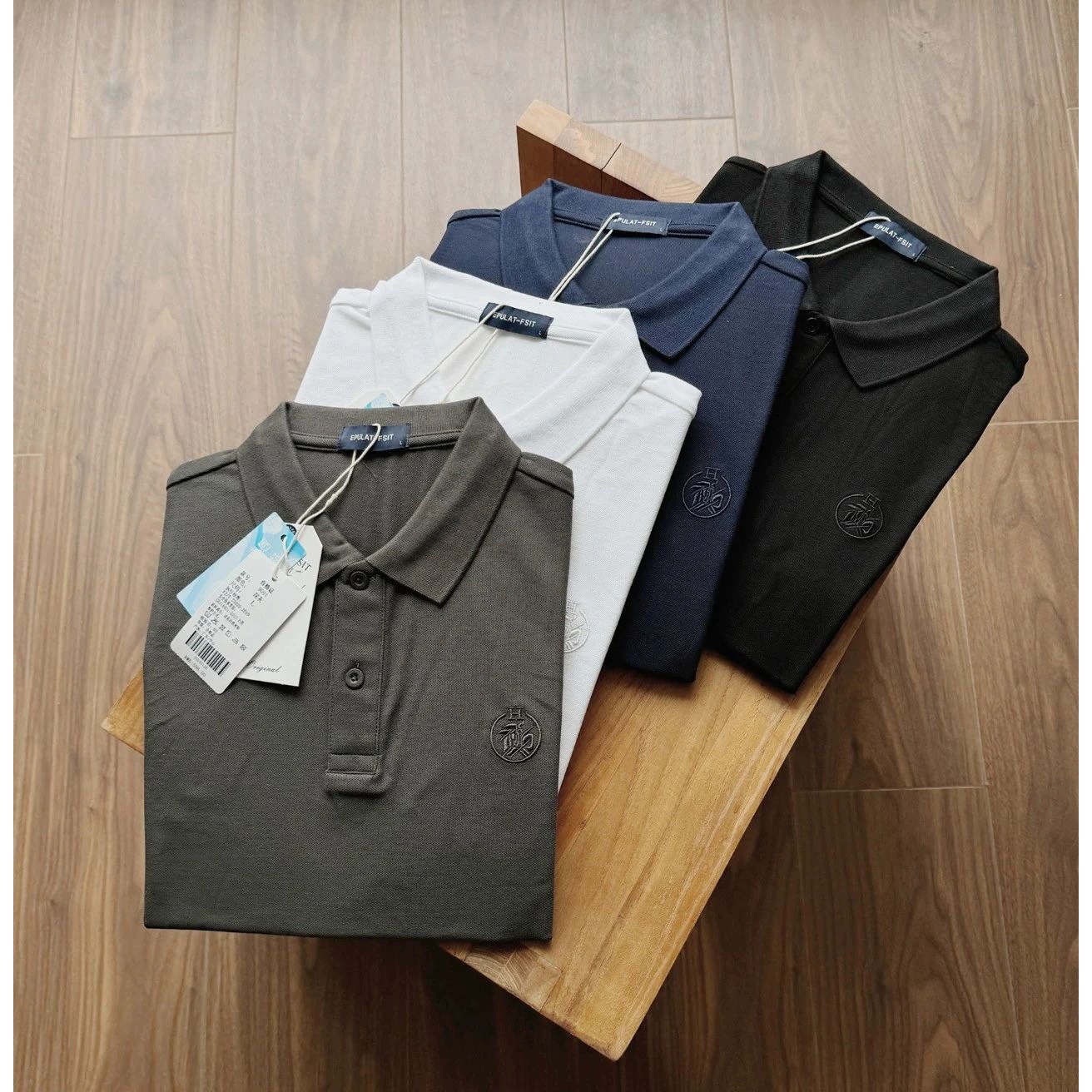 MADE IN CHINA стирка бисерная хлопковая вышивка! Внешняя торговля мужская мода дышащий отворот с короткими рукавами рубашка POLO