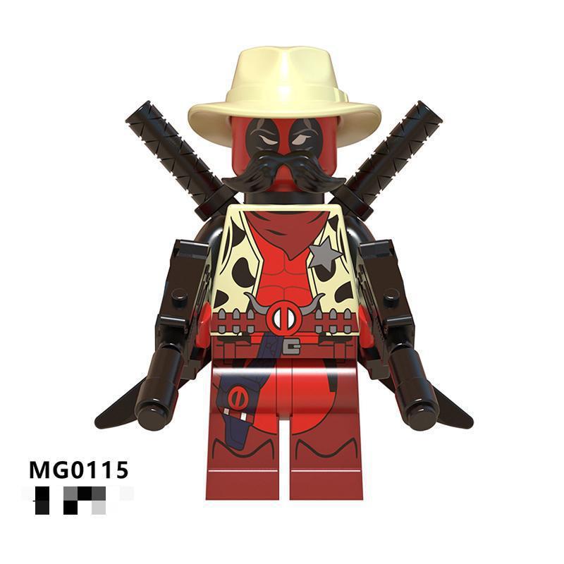 Foreign Trade Goods Mg0115 Hero Series Educational Assembled Building Block Minifigure Toys Export Single Package
