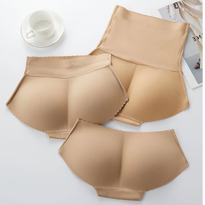 Supply special one-piece seamless hip pants plus pad hip pad fake ass fake hip hip panties