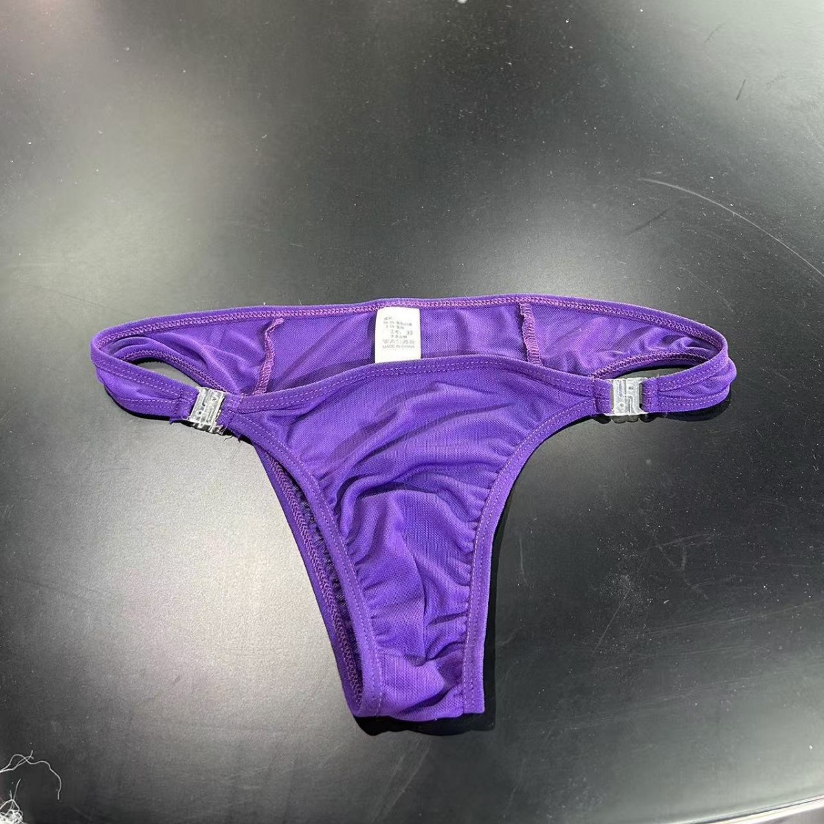Fully Transparent Ultra-thin Mesh Men's Thong, Comfortable And Sexy Low-rise T-back Underwear For Men_voghion.com