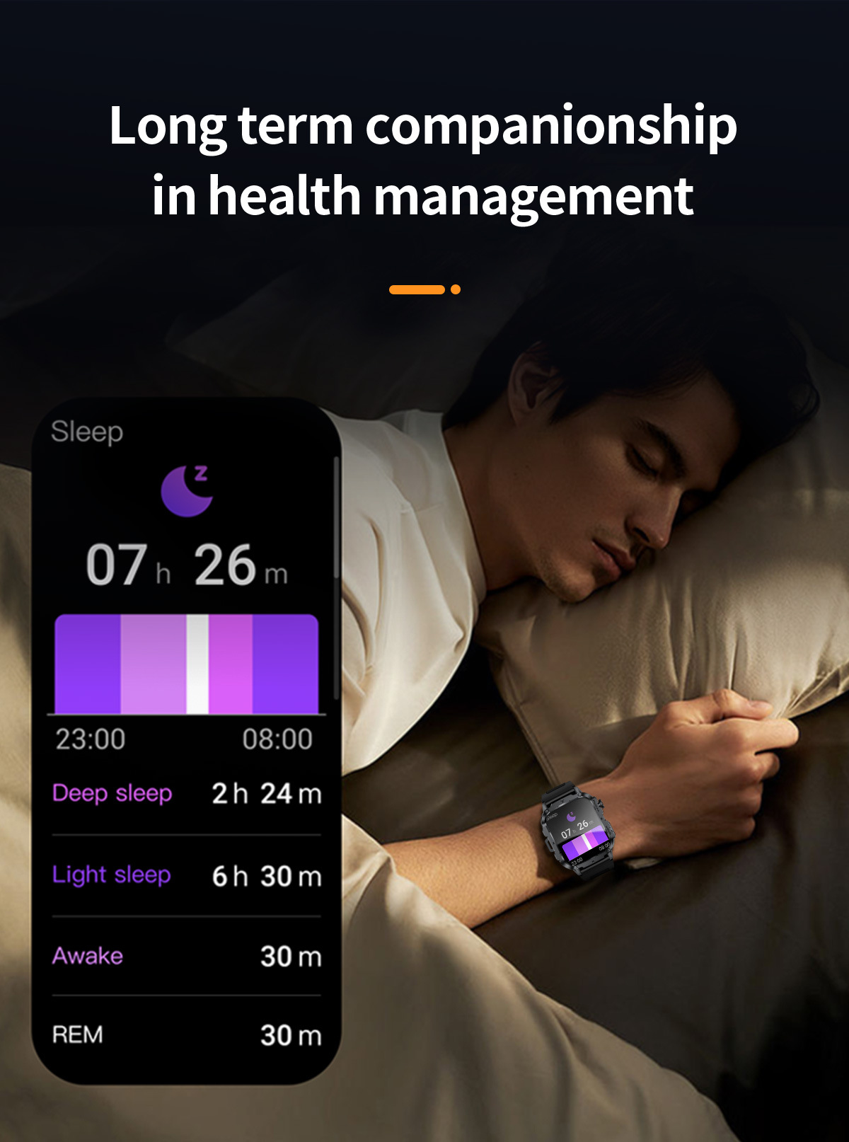 Men's Bluetooth Smartwatch With Heart Rate And Blood Oxygen Monitoring Multi Sports Watch Waterproof Fitness Tracker Touchscreen Watch_voghion.com