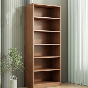 KA/Bookshelf Library Student Home Bookcase Solid Wood Color Storage Cabinet Storage Rack Floor Multi-layer Shelf