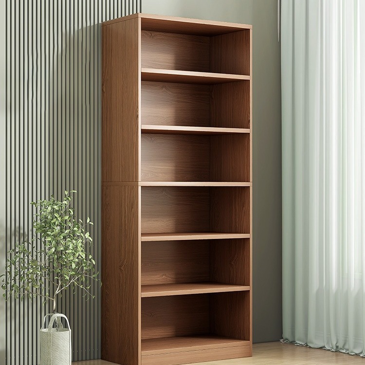 KA/Bookshelf Library Student Home Bookcase Solid Wood Color Storage Cabinet Storage Rack Floor Multi-layer Shelf