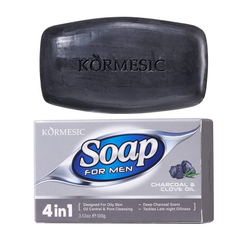 Bar soap na may amoy carbon men's soap 100g [cross-border sales, domestic sales …