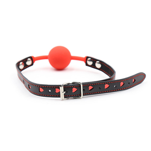 Adult leather sex mouth plug black sm sex auxiliary rubber mouth plug solid bondage black red mouth ring cloud warehouse